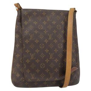 LOUIS VUITTON Monogram Musette Tango Long Strap Shoulder Bag M51388 Auth BA9065